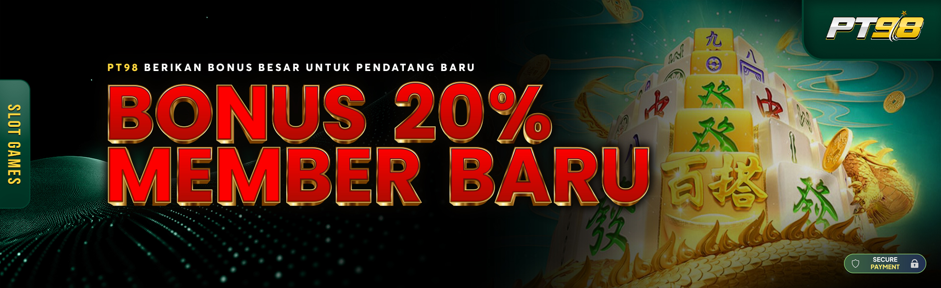BONUS MEMBER BARU 20%